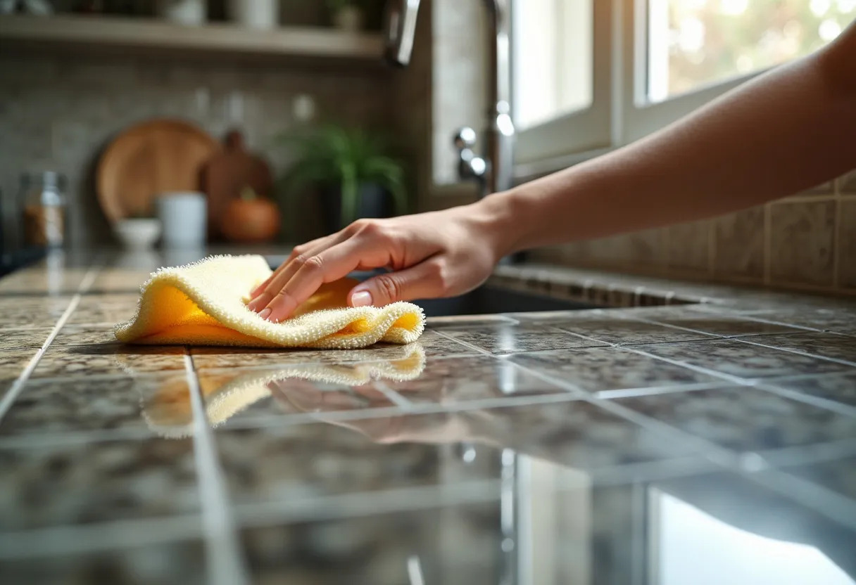 plan de travail en carrelage pour cuisine : astuces d entretien et pérennité  mot à renseigner :  carrelage cuisine